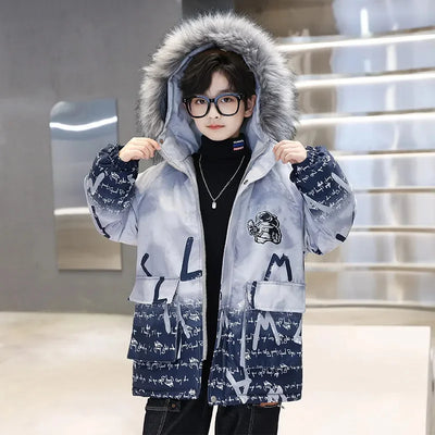 Boys jackets Winter New Teenagers Kids