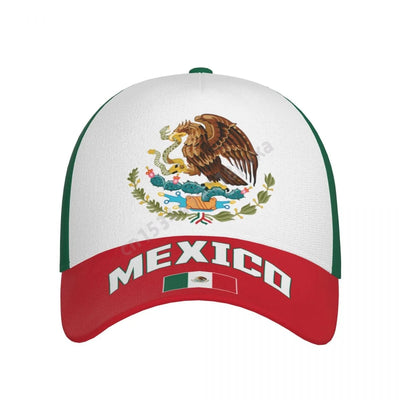 Unisex Mexico Flag Mexican Adult Baseball Cap