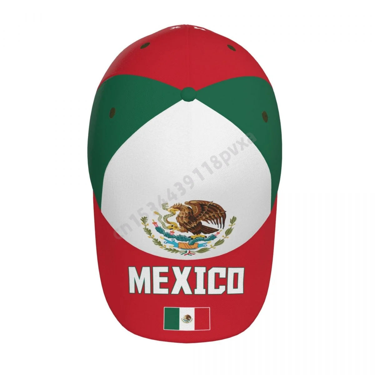 Unisex Mexico Flag Mexican Adult Baseball Cap