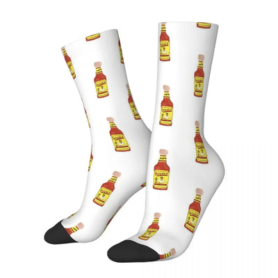 Mexican Hot Sauce Adult Socks,Unisex socks