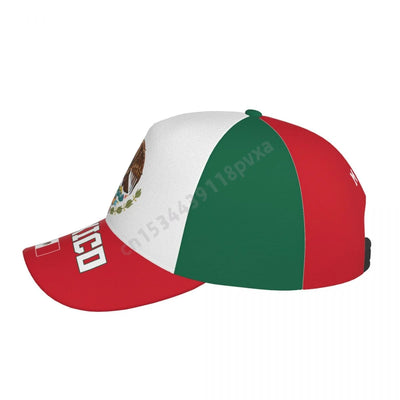 Unisex Mexico Flag Mexican Adult Baseball Cap