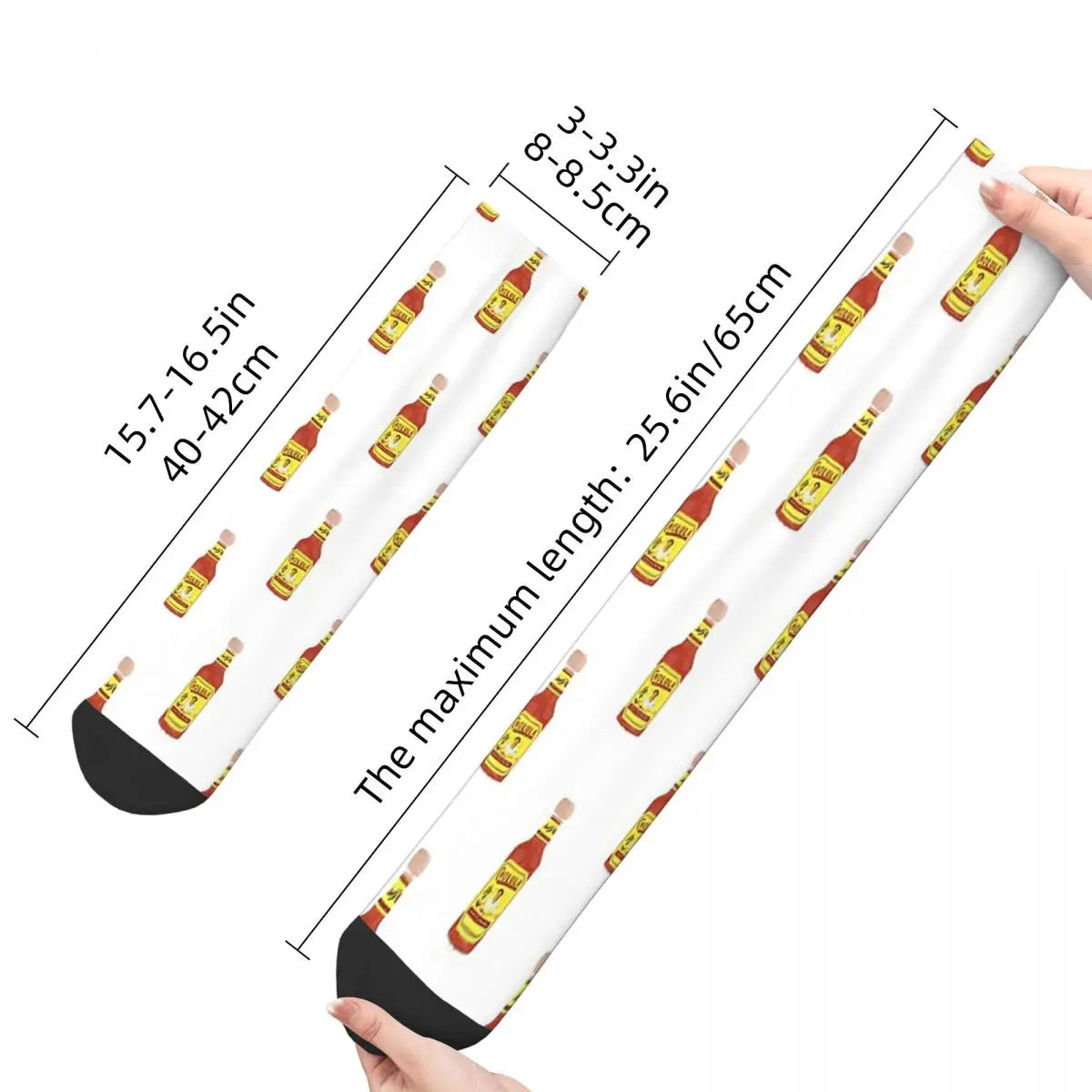 Mexican Hot Sauce Adult Socks,Unisex socks